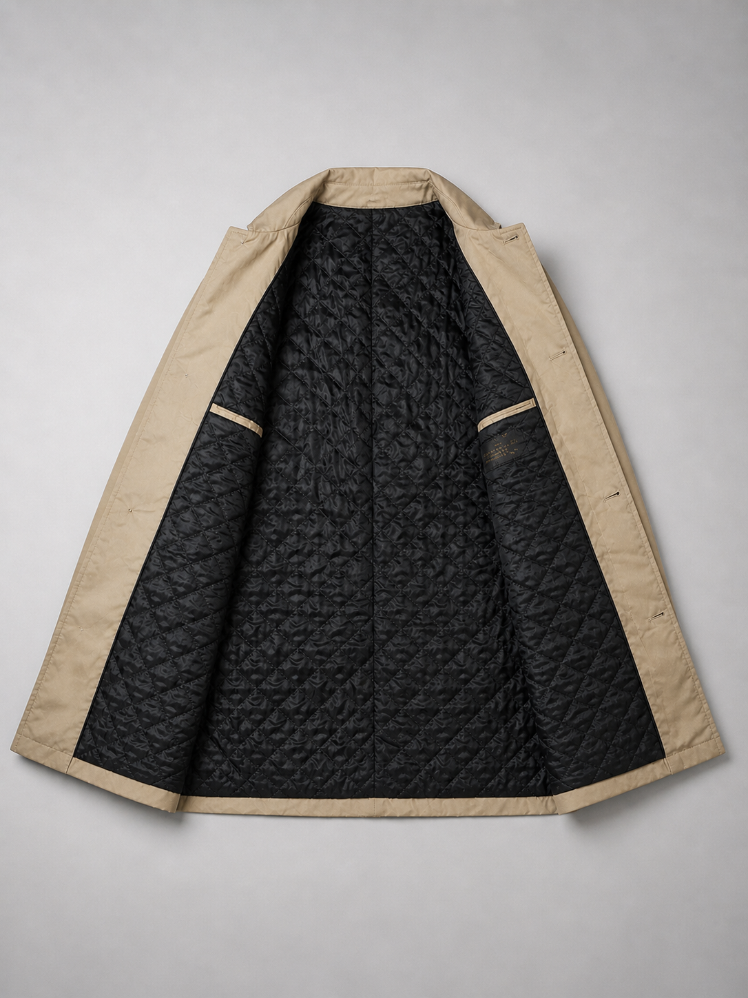 Axel | Men's Tailored Classic Coat, Smart Winter Coat - Grey