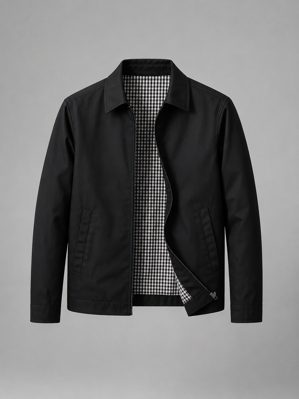 Wyatt | Men's Lightweight Zip Jacket, Smart Casual Jacket