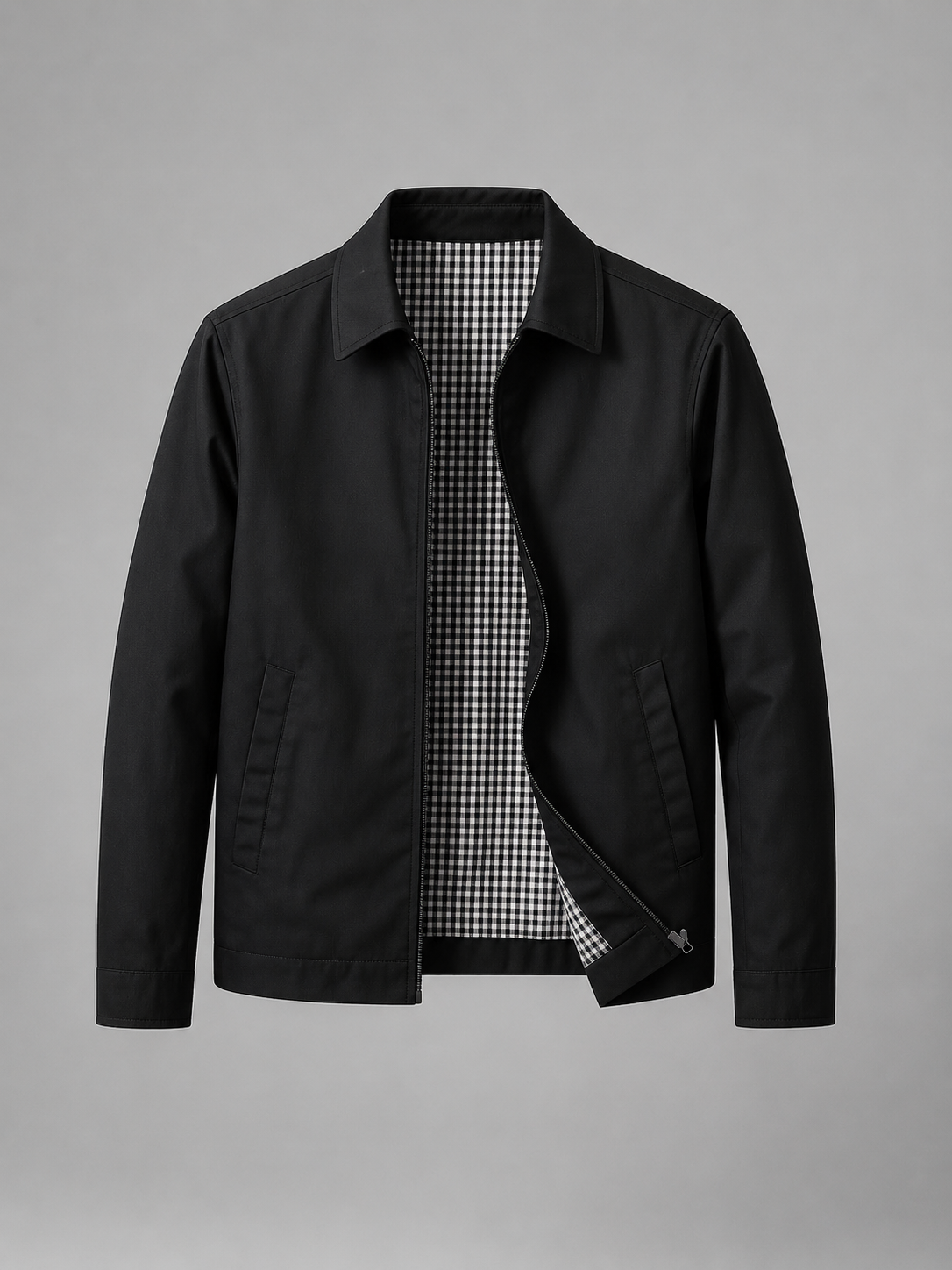 Wyatt | Men's Lightweight Zip Jacket, Smart Casual Jacket