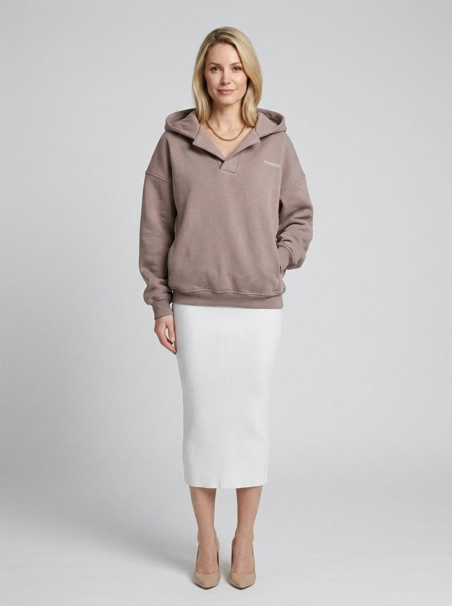 Lena | Women's Oversized Lounge Hoodie, Cosy Winter Hoodie - Front [Lystr 6a7467395d32fba9c72a61c3:front]
