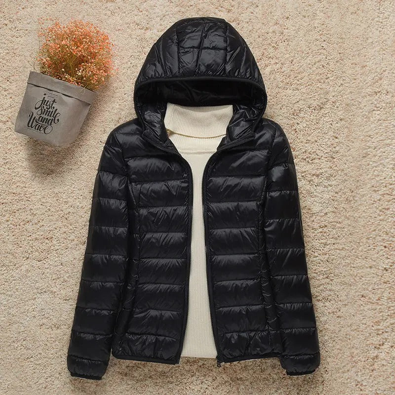 Adelaide | Women's Lightweight Down Jacket High Quality Filling Autumn Winter