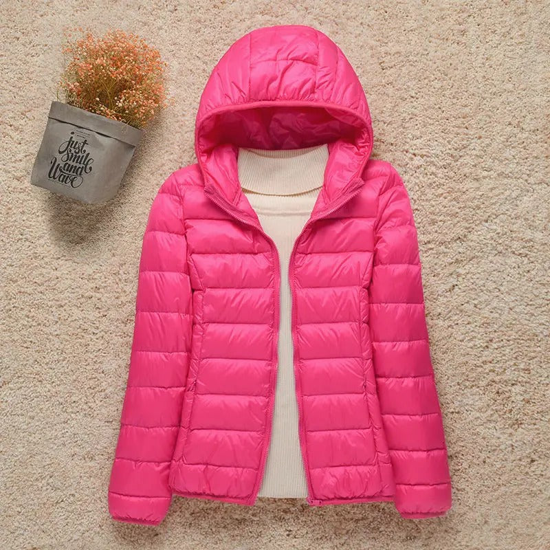 Adelaide | Women's Lightweight Down Jacket High Quality Filling Autumn Winter
