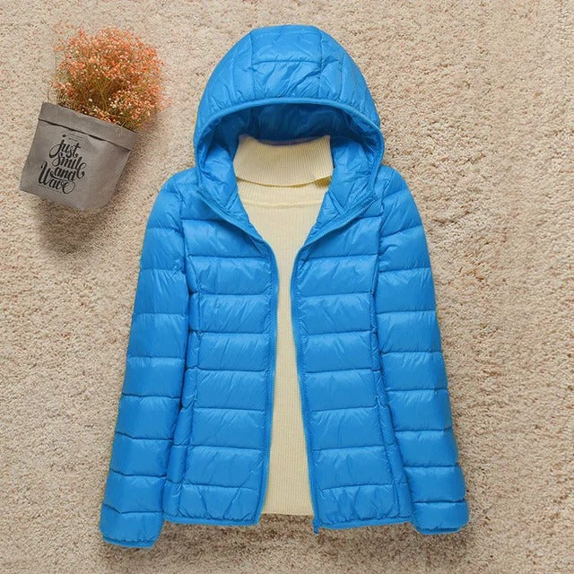 Adelaide | Women's Lightweight Down Jacket High Quality Filling Autumn Winter