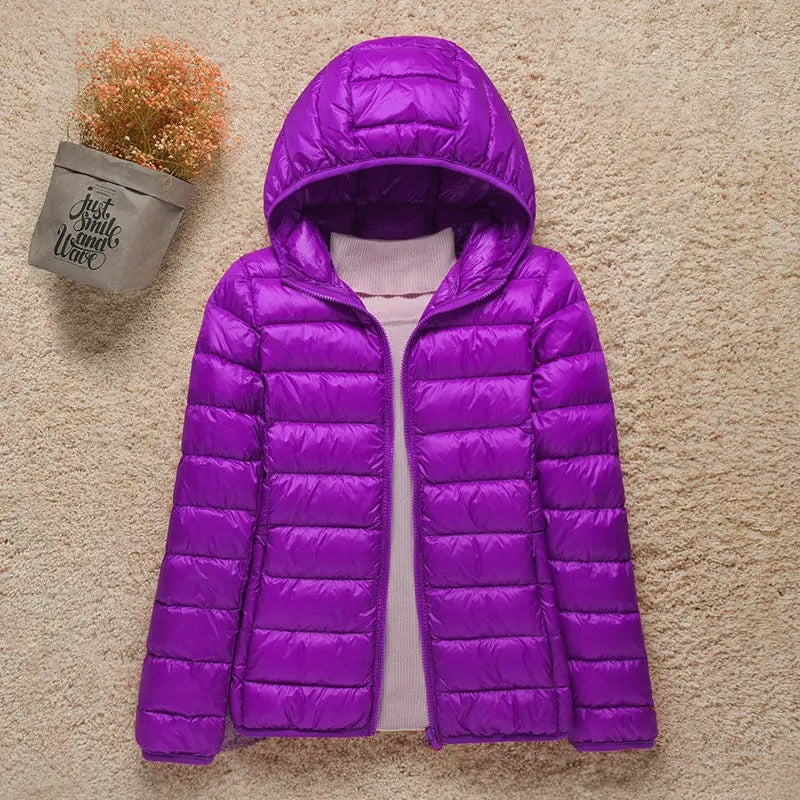 Adelaide | Women's Lightweight Down Jacket High Quality Filling Autumn Winter