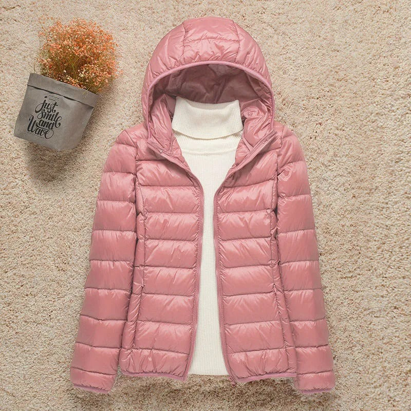 Adelaide | Women's Lightweight Down Jacket High Quality Filling Autumn Winter
