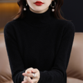 Emmie | Women's Turtleneck Sweater, Soft Cashmere Winter Knit