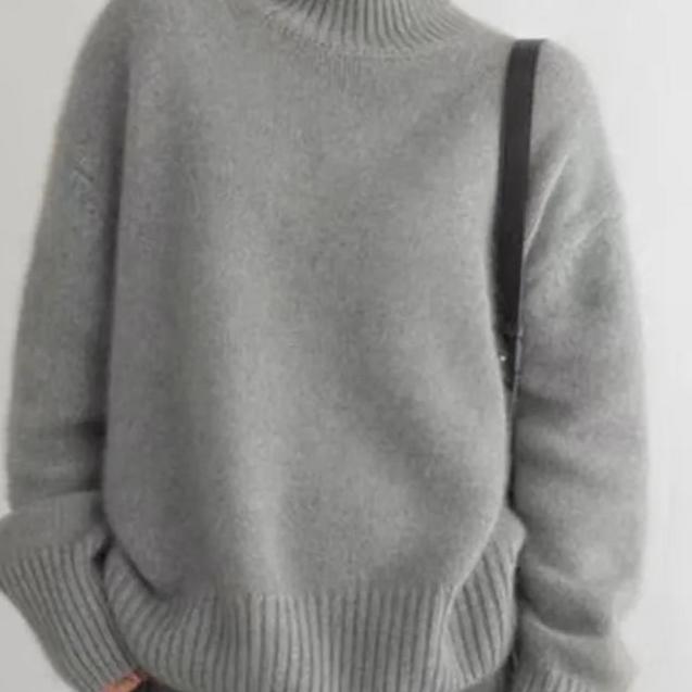 Sydney | Women's Turtleneck Sweater, Oversized Cashmere Winter Knit