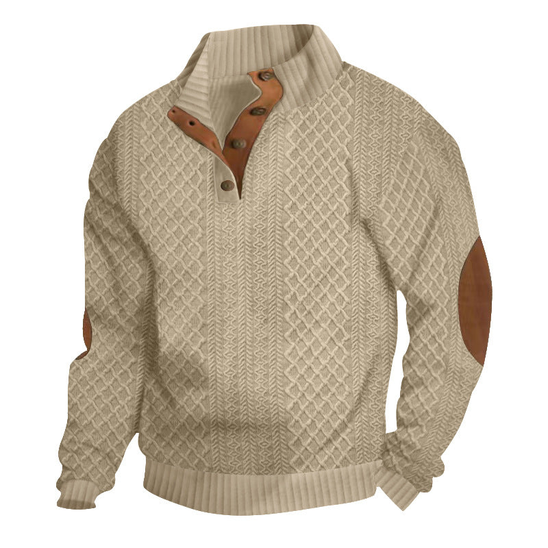 Klaus | Men's Knit Sweater, Classic Wool Winter Pullover