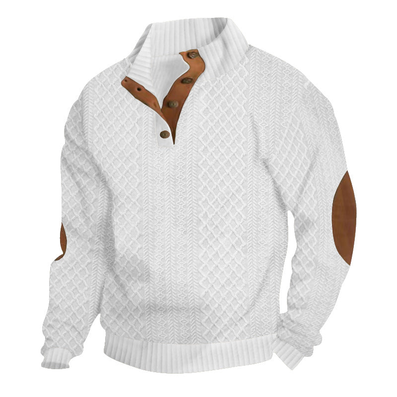 Klaus | Men's Knit Sweater, Classic Wool Winter Pullover