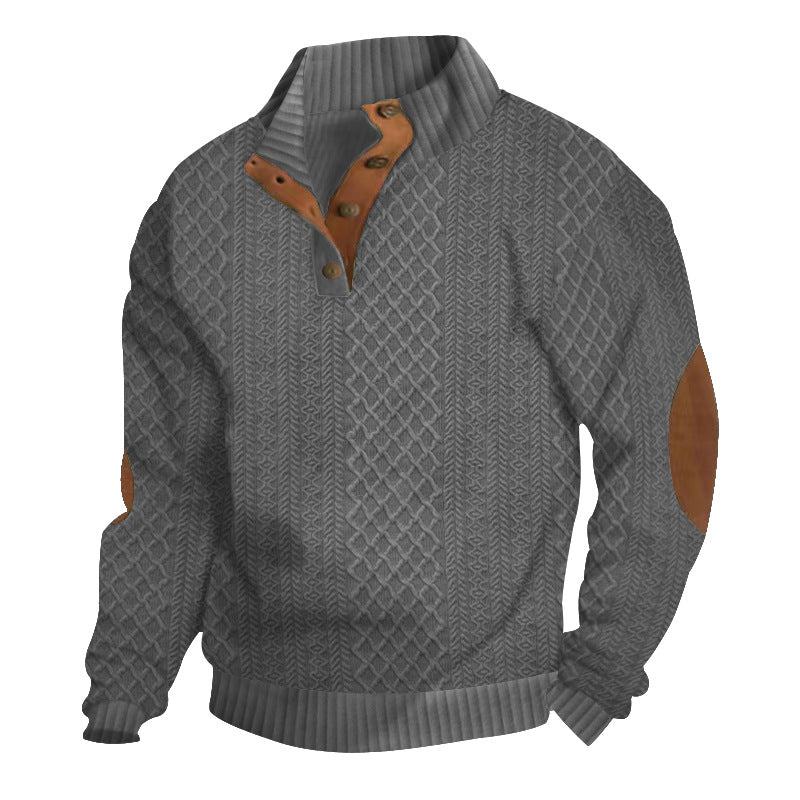 Klaus | Men's Knit Sweater, Classic Wool Winter Pullover