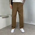 Marcus | Men's Wide-Leg Dress Trousers, Double Pleat Tailored Pants