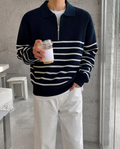 Marlowe | Men's Quarter-Zip Sweater, Winter Knit