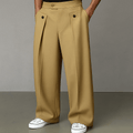 Preston | Men's Wide-Leg Pants, Relaxed Wool Blend Winter