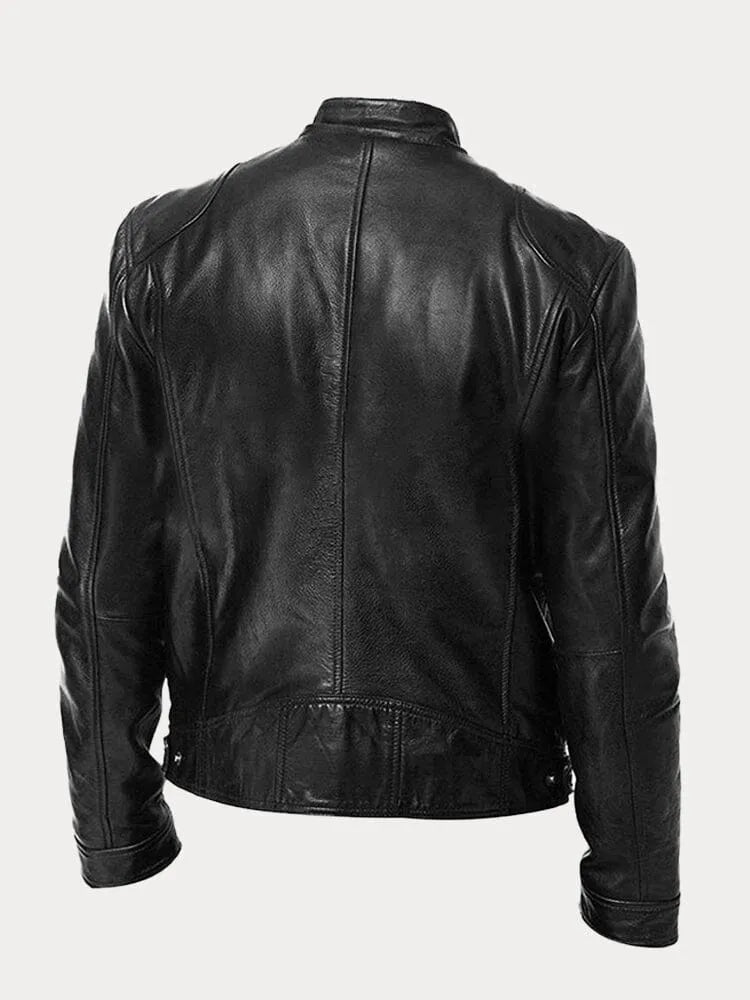 Dante | Men's Leather Jacket, Classic Winter Jacket