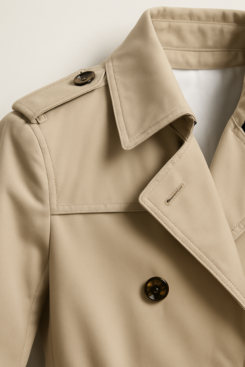 Elliott | Men's Belted Trench Coat, Classic Tailored Winter Coat