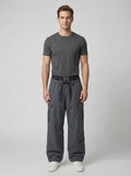 Ronan | Men's Cargo Pants, Baggy Utility Winter Trousers - Front [Lystr 6aa1694037f016869b673555:front]