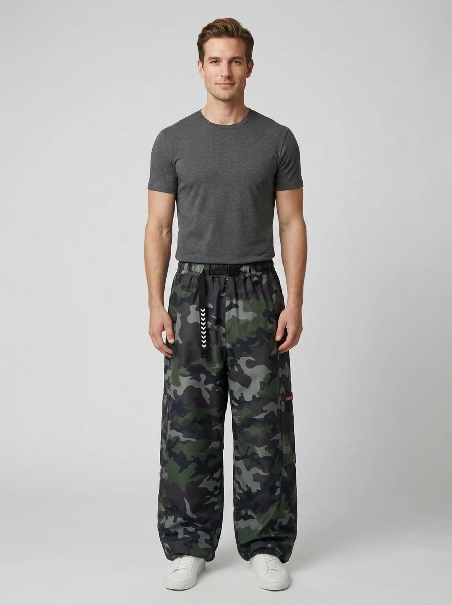 Cody | Men's Stretch Cargo Pants, Durable Utility Winter Trousers - Front [Lystr 6aa1694837f016869b67355b:front]