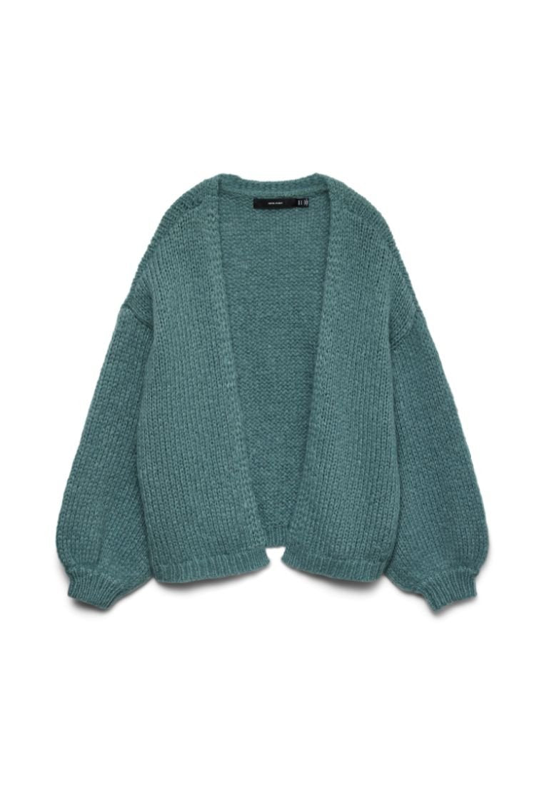 Marlowe | Women's Open Front Knit Cardigan, Laurel Green Autumn Winter