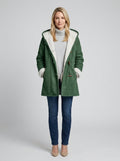 Waleria | Women's Duffle Coat, Warm Timeless Winter Coat - Front [Lystr 6a74662ff68a7fe40475b4b6:front]