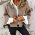 Nadine | Women's Cardigan, Fluffy Wool Button-Front Winter Cardigan
