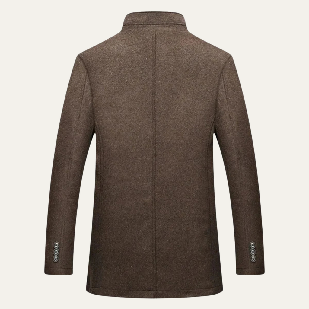 Broadway | Men's Trench Coat, Wool Blend Classic Winter Coat