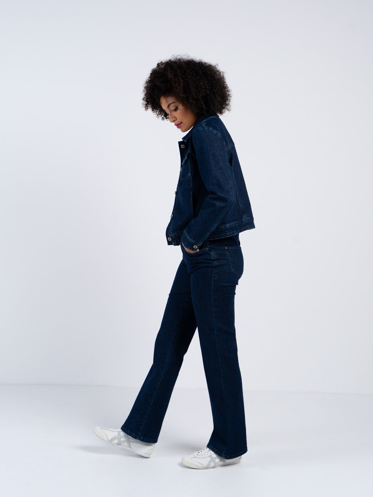 Darla | Women's Denim Jacket, Classic Winter Jacket