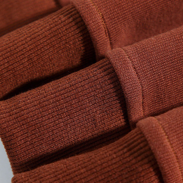 Sawyer | Men's Polo Sweatshirt, Cotton Winter Knit