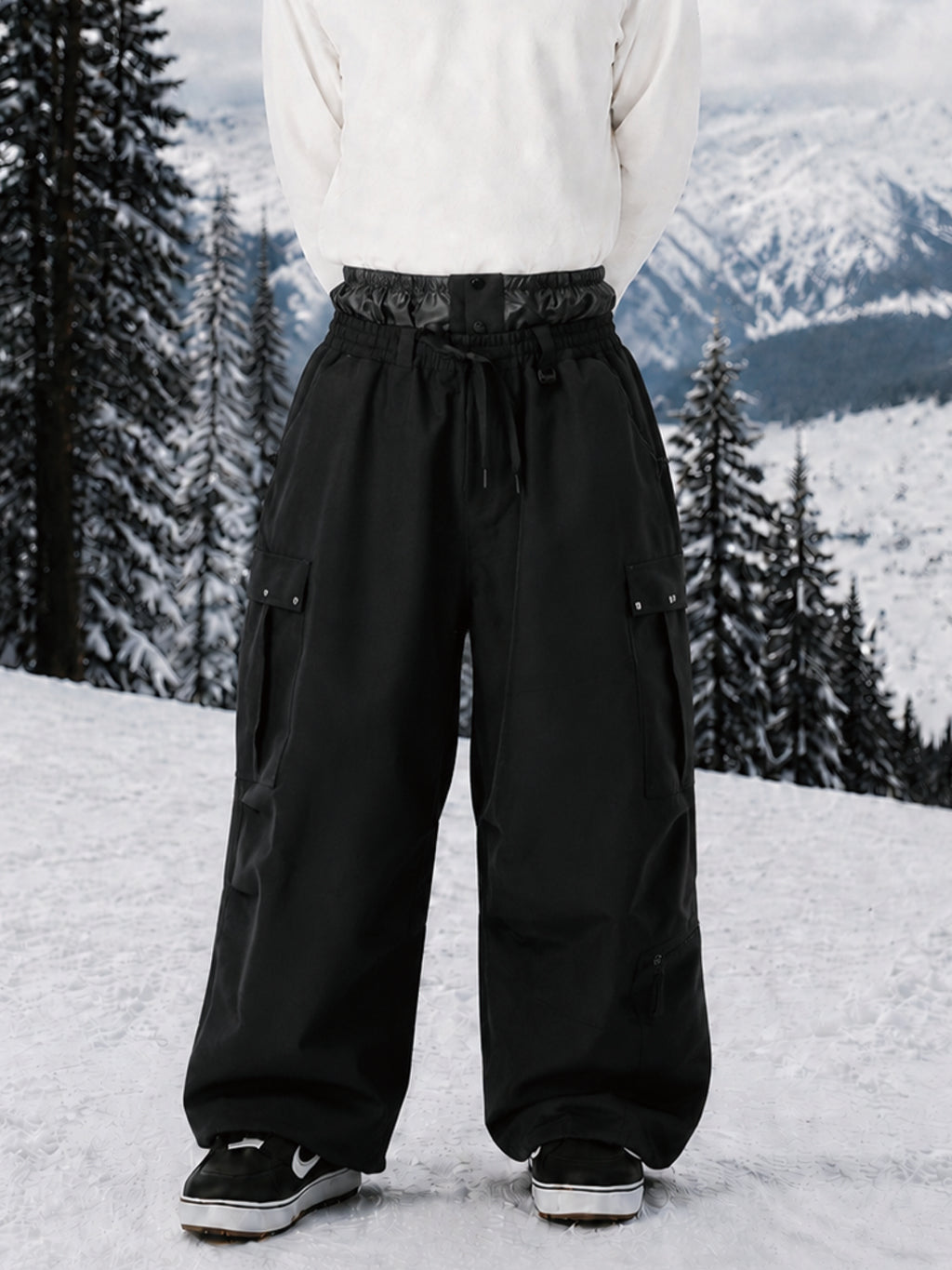 Ronan | Men's Cargo Pants, Baggy Utility Winter Trousers