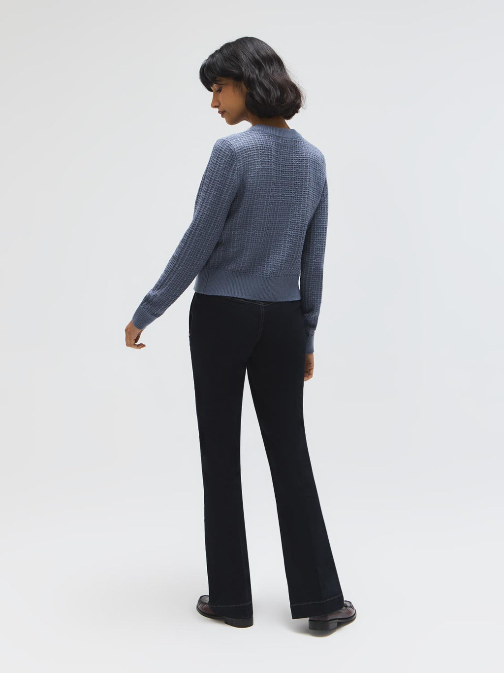 Odette | Women's Cardigan, Cotton Blend Button-Front Winter Cardigan