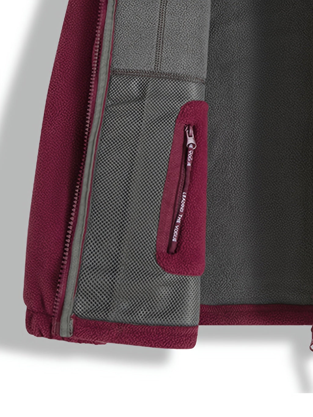 Julius | Men's Fleece Jacket, Outdoor Warm Zip Jacket