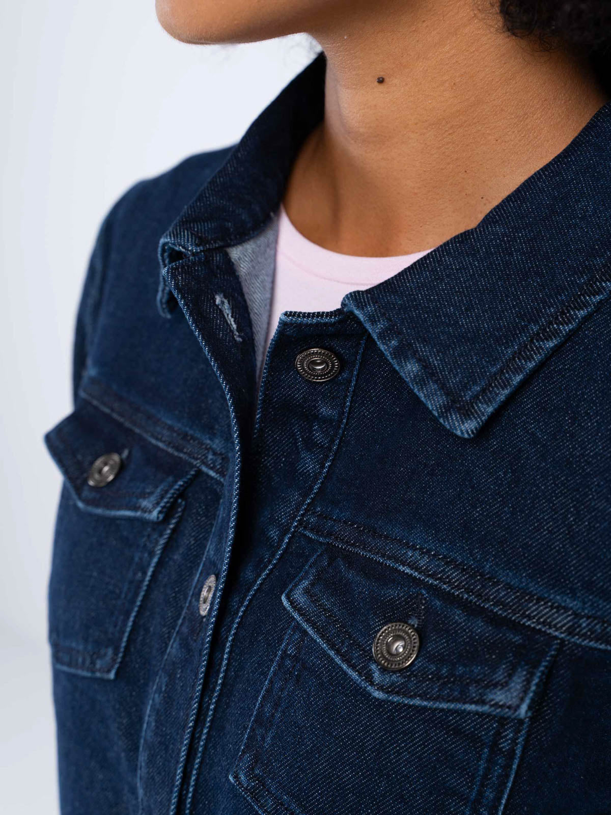 Darla | Women's Denim Jacket, Classic Winter Jacket