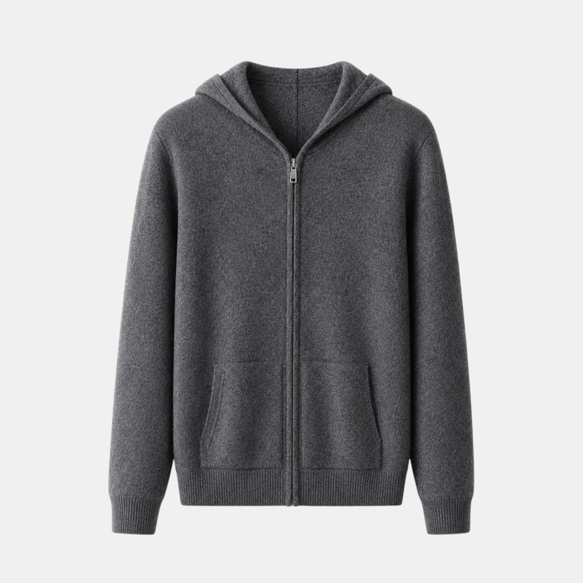 Mateo | Men's Merino Wool Zip Jacket, Lightweight Winter Knit