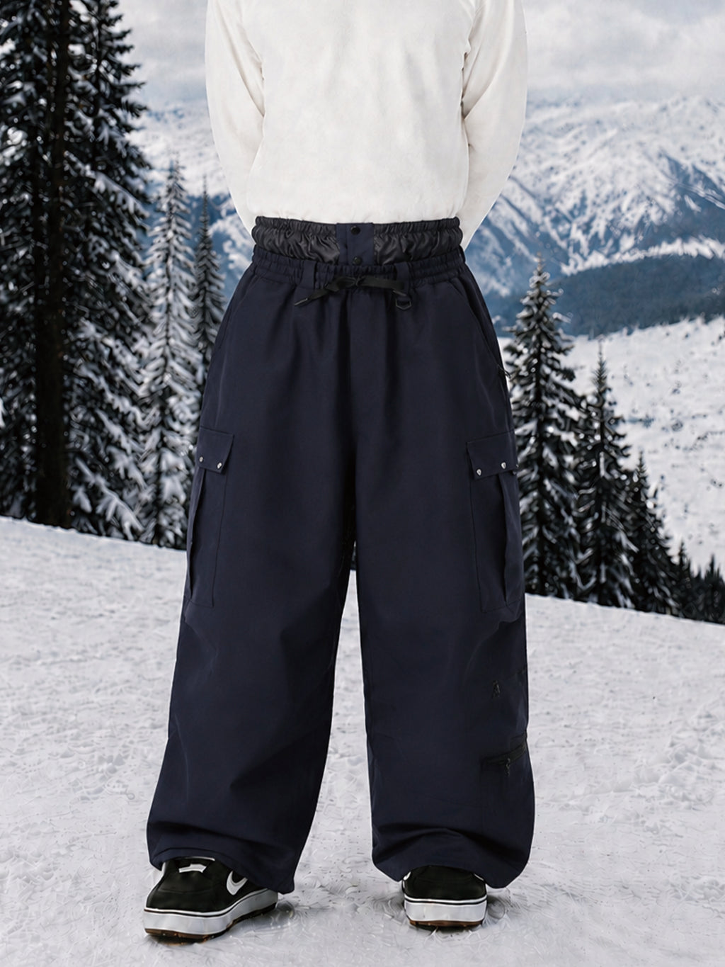 Ronan | Men's Cargo Pants, Baggy Utility Winter Trousers