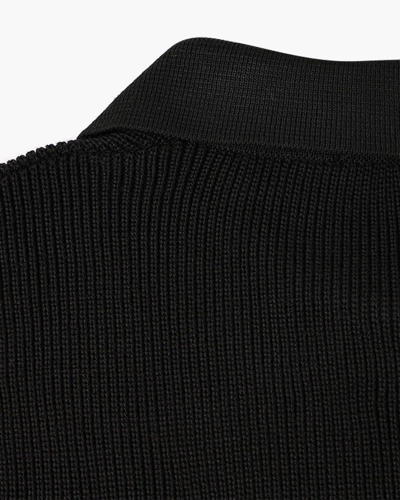 Rason | Men's Zipped Sweater, Modern Winter Knit