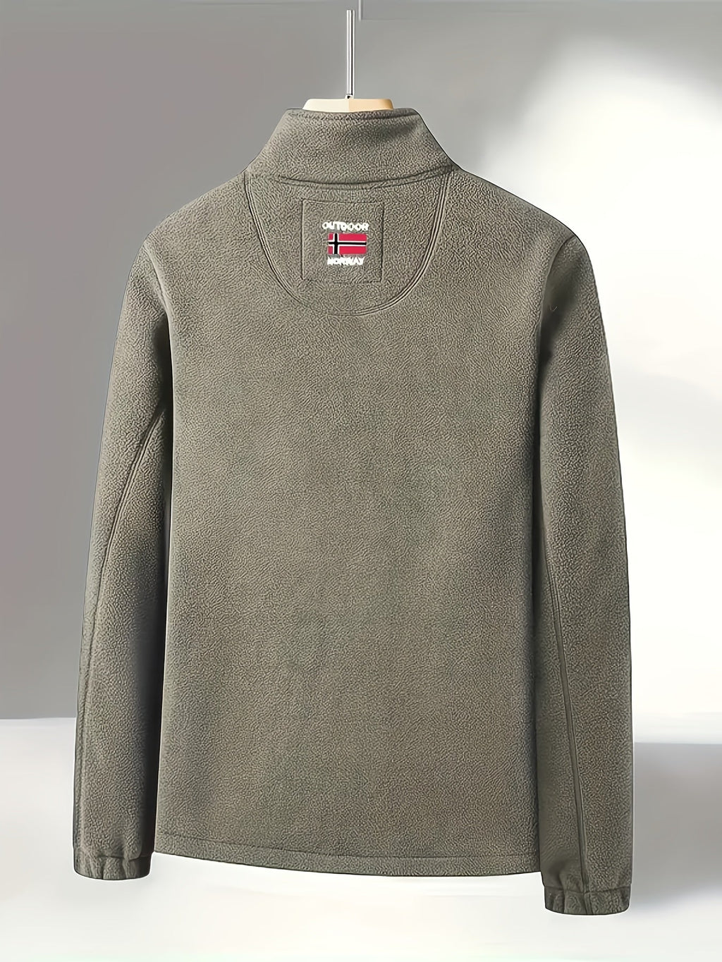 Julius | Men's Fleece Jacket, Outdoor Warm Zip Jacket
