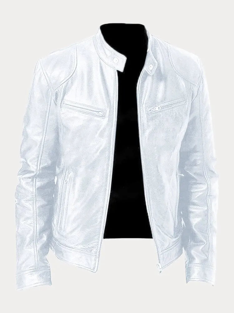 Dante | Men's Leather Jacket, Classic Winter Jacket