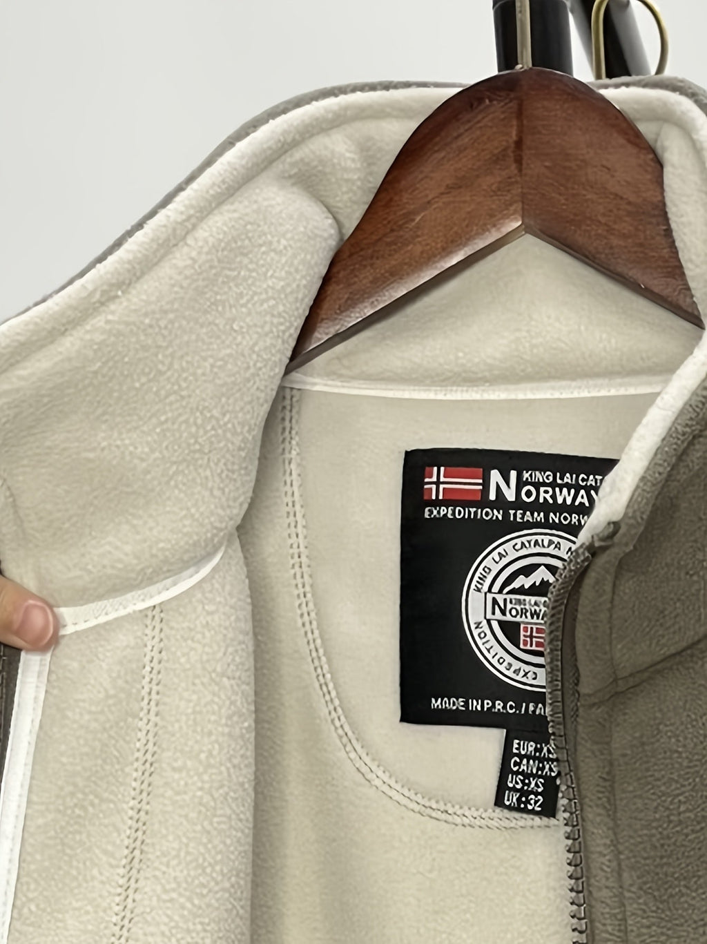 Julius | Men's Fleece Jacket, Outdoor Warm Zip Jacket