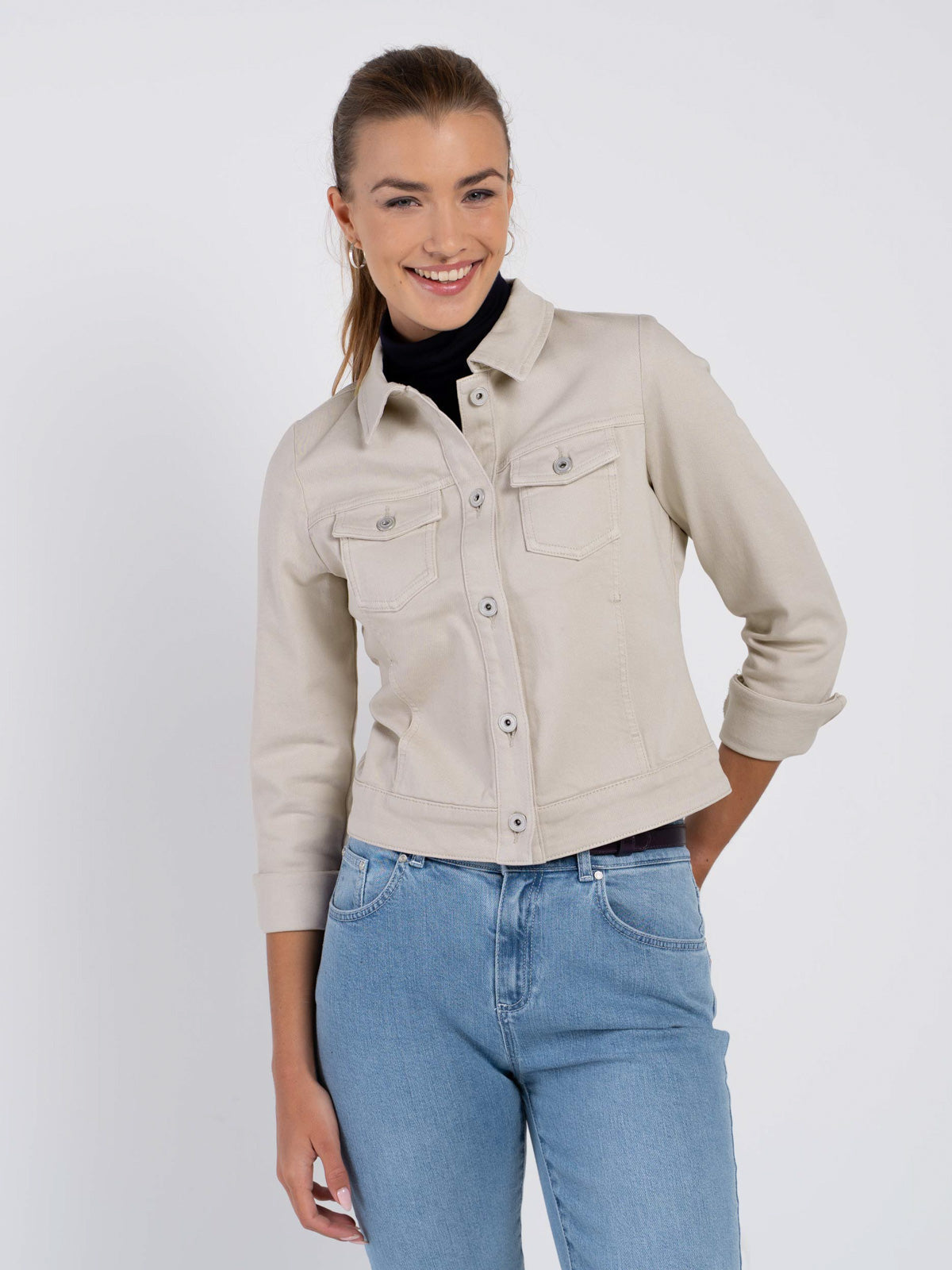 Darla | Women's Denim Jacket, Classic Winter Jacket