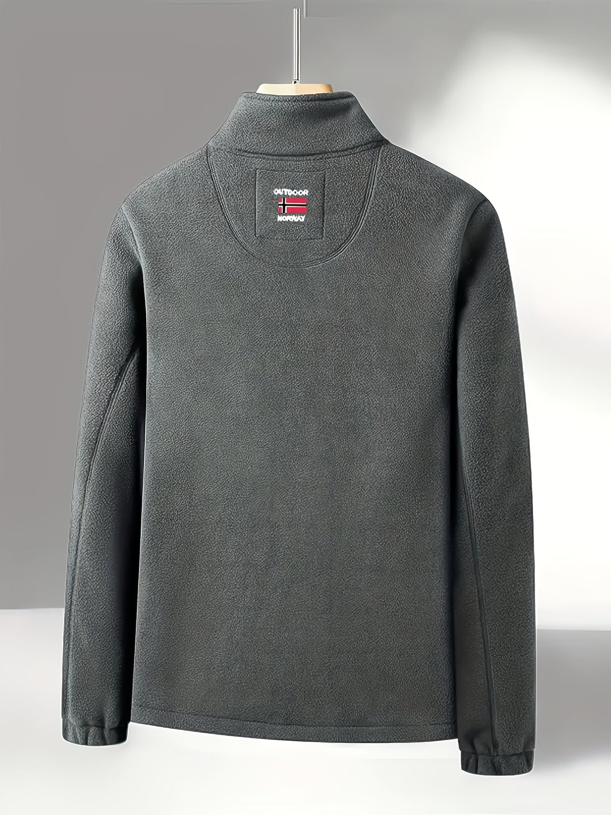 Julius | Men's Fleece Jacket, Outdoor Warm Zip Jacket