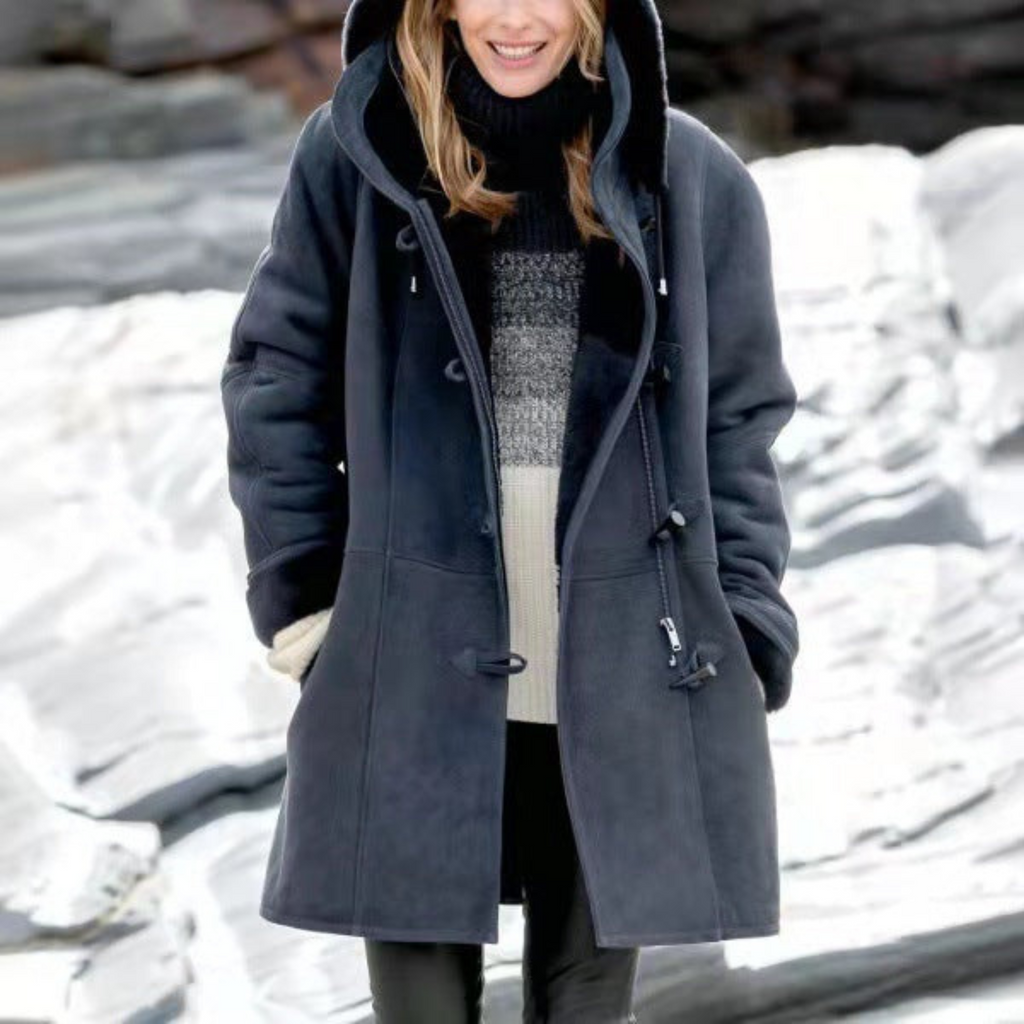 Waleria | Women's Duffle Coat, Warm Timeless Winter Coat