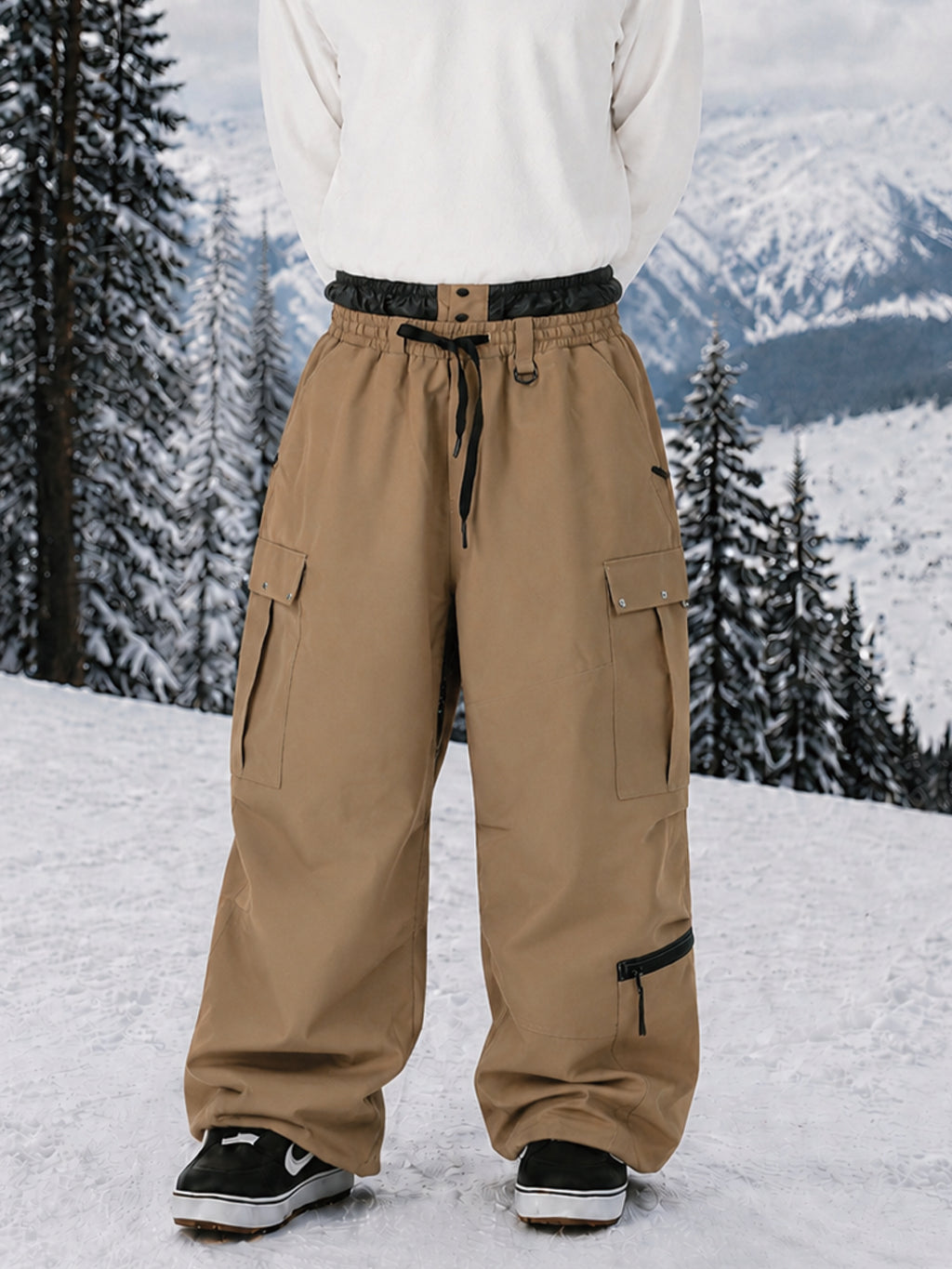 Ronan | Men's Cargo Pants, Baggy Utility Winter Trousers
