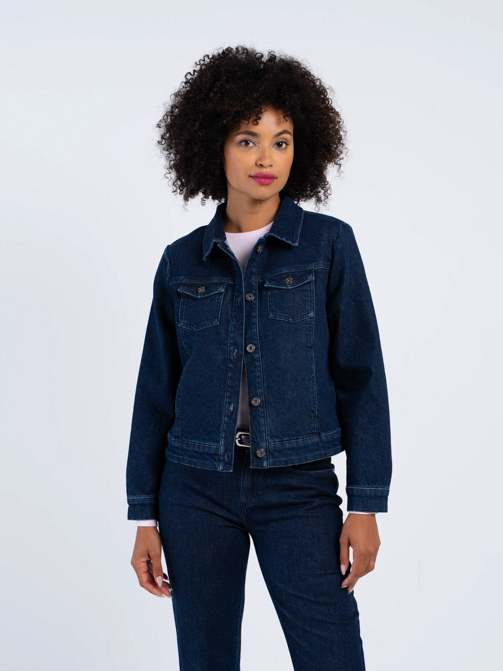 Darla | Women's Denim Jacket, Classic Winter Jacket