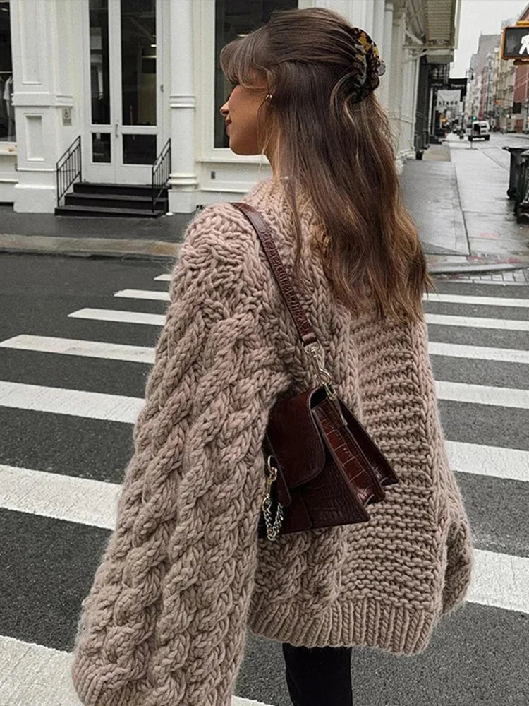 Gail | Women's Chunky Cozy Sweater Oversized Casual Autumn Winter