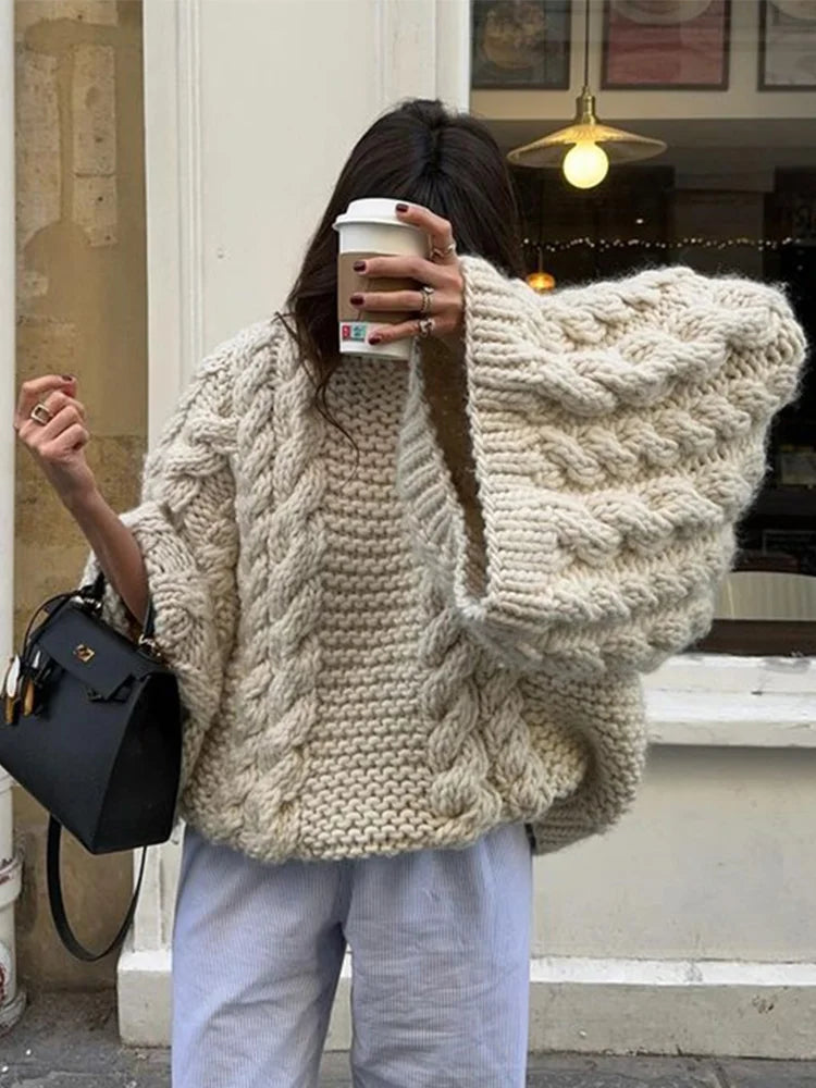 Gail | Women's Chunky Cozy Sweater Oversized Casual Autumn Winter