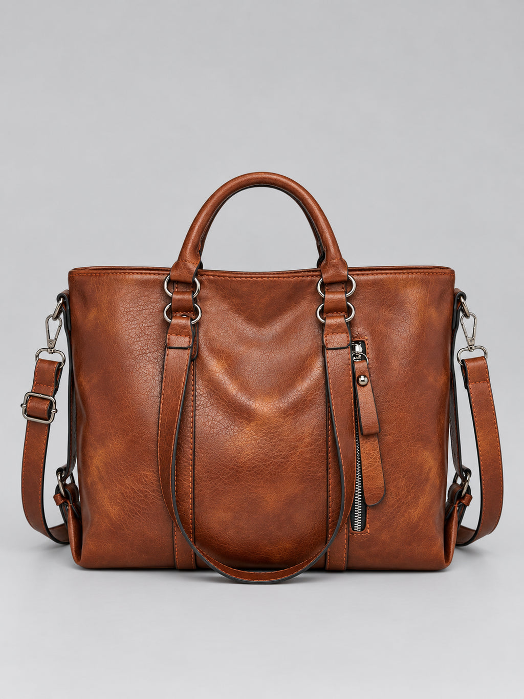 Georgia | Women's Large Leather Tote Bag Shoulder Crossbody Handbag