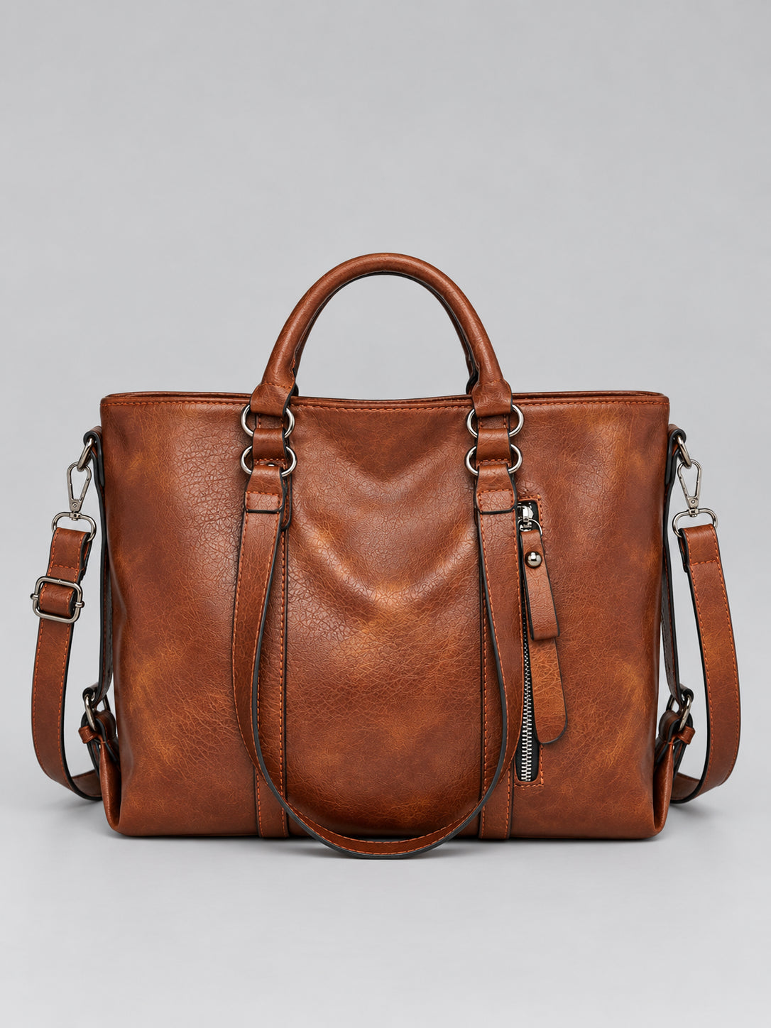 Georgia | Women's Large Leather Tote Bag Shoulder Crossbody Handbag
