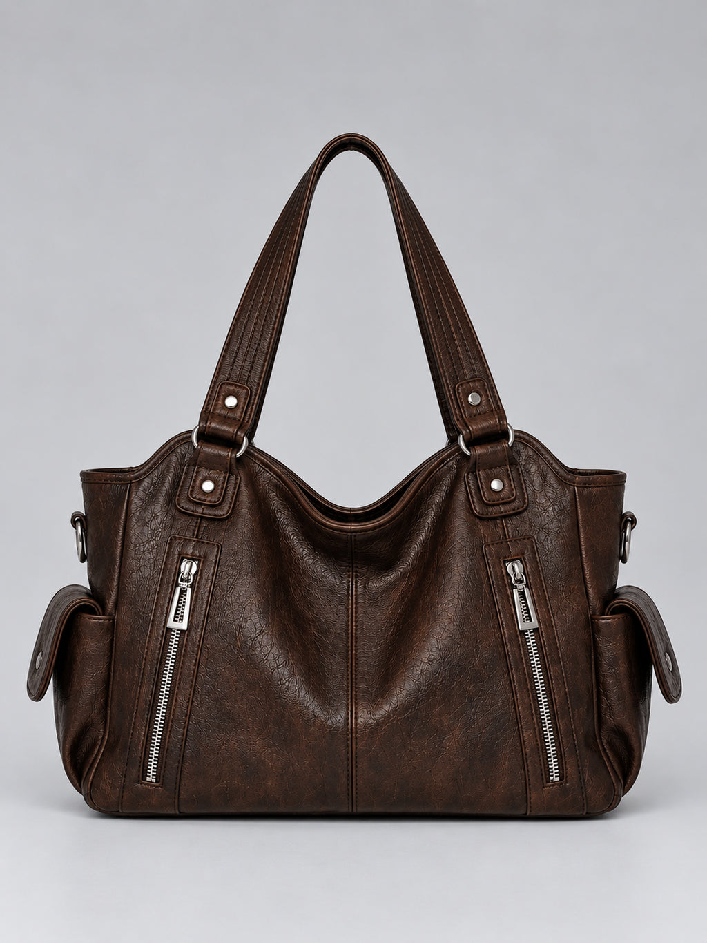 Harriet | Women's Spacious Shoulder Bag Multi Pocket Tote Handbag