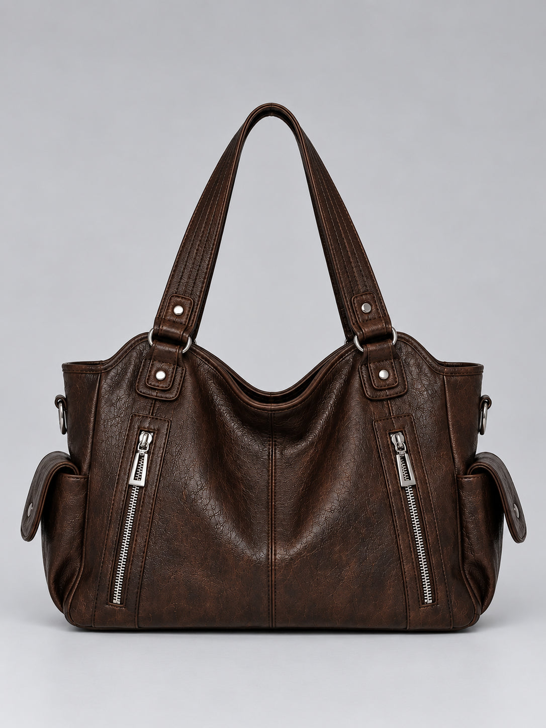 Harriet | Women's Spacious Shoulder Bag Multi Pocket Tote Handbag