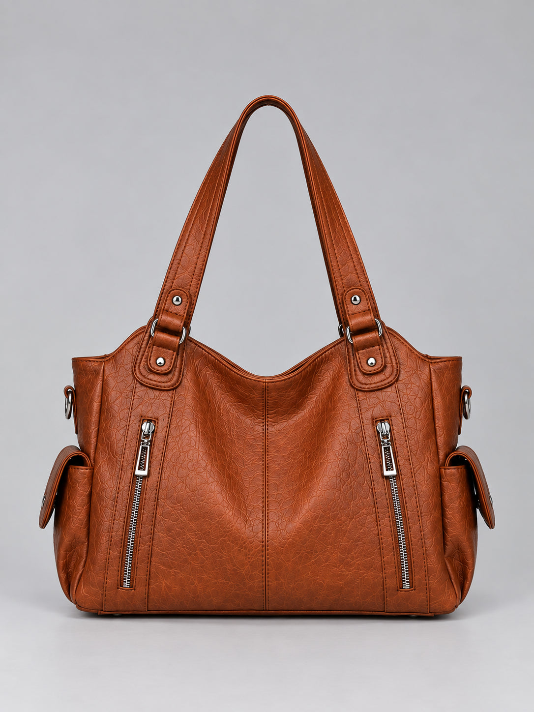 Harriet | Women's Spacious Shoulder Bag Multi Pocket Tote Handbag