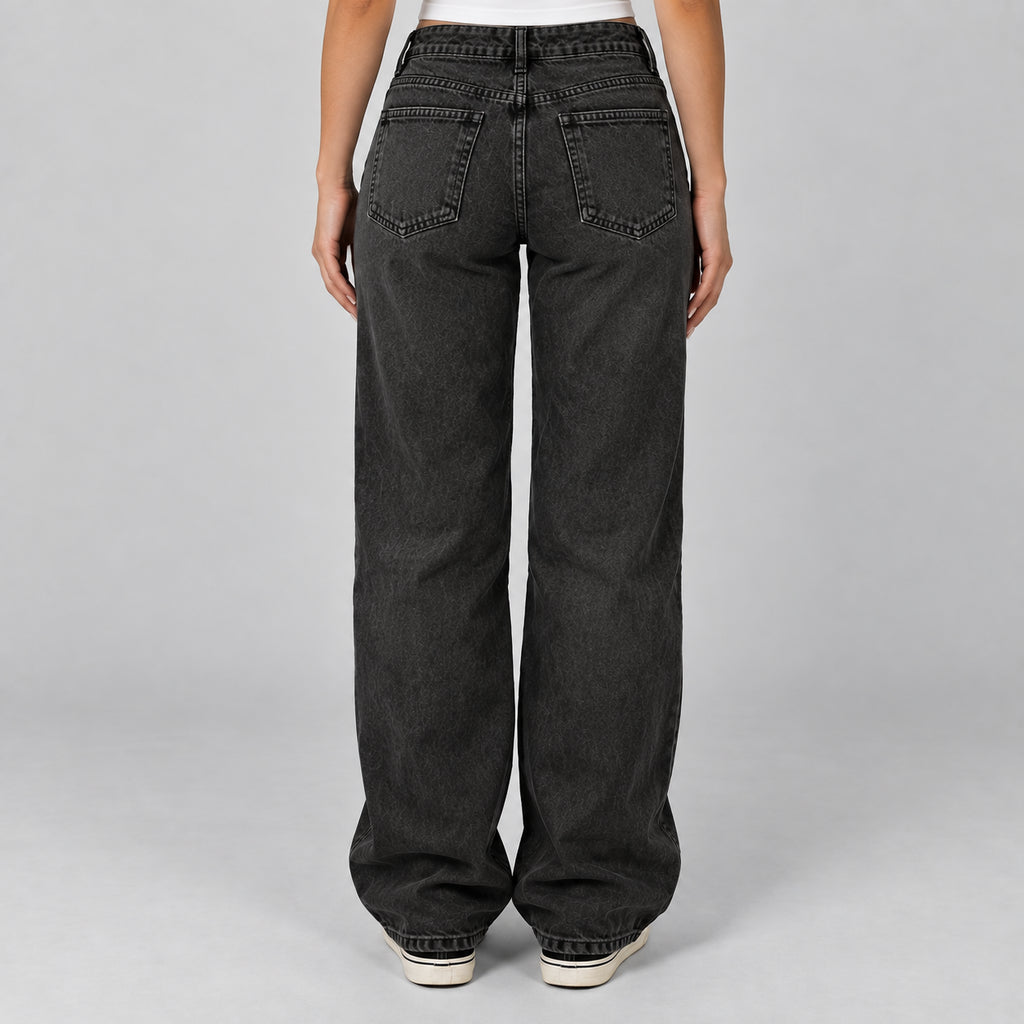 Josette | Women's Straight Leg Denim Jeans Classic Five Pocket